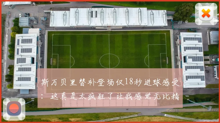 斯万贝里替补登场仅18秒进球感受：这真是太疯狂了让我感觉无比精彩